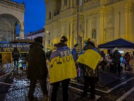 Solidarity Demonstration With Ukraine In Munich