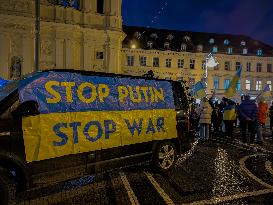 Solidarity Demonstration With Ukraine In Munich