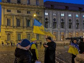 Solidarity Demonstration With Ukraine In Munich