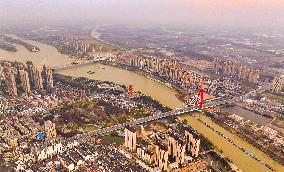 Beijing-Hangzhou Grand Canal in Suqian