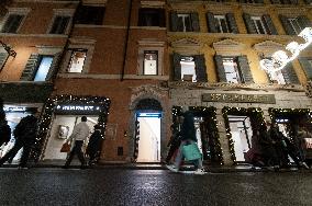 Christmas Season In Rome, Italy