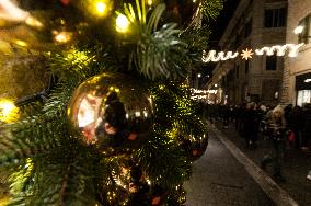 Christmas Season In Rome, Italy