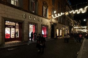 Christmas Season In Rome, Italy