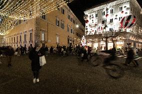 Christmas Season In Rome, Italy