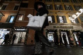 Christmas Season In Rome, Italy