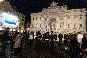 Jubilee, Trevi Fountain Restored