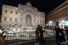 Jubilee, Trevi Fountain Restored