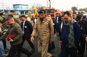 LPG Tanker Blast Accident In Jaipur