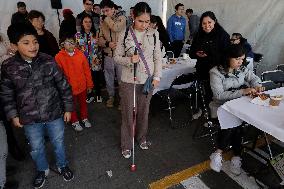 Guide Dog Training School For The Blind I.A.P In Mexico City, Fights Against Discrimination