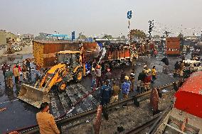 LPG Tanker Blast Accident In Jaipur