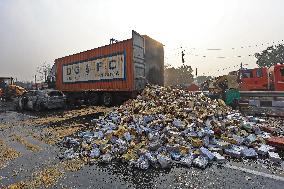 LPG Tanker Blast Accident In Jaipur