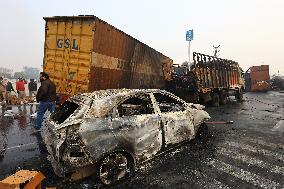 LPG Tanker Blast Accident In Jaipur