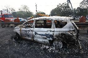 LPG Tanker Blast Accident In Jaipur