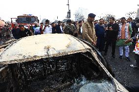 LPG Tanker Blast Accident In Jaipur