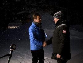 Finland's PM Petteri Orpo hosts meeting in Finnish Lapland