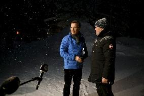 Finland's PM Petteri Orpo hosts meeting in Finnish Lapland