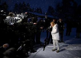 Finland's PM Petteri Orpo hosts meeting in Finnish Lapland