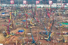 Nanjing North Station Hub Project Construction