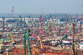 Nanjing North Station Hub Project Construction