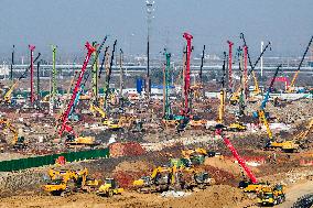 Nanjing North Station Hub Project Construction