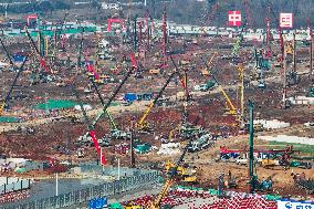 Nanjing North Station Hub Project Construction