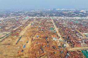 Nanjing North Station Hub Project Construction