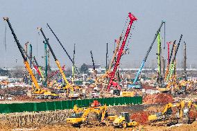 Nanjing North Station Hub Project Construction