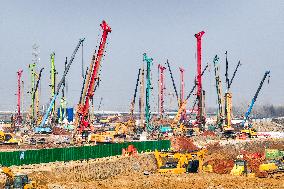 Nanjing North Station Hub Project Construction