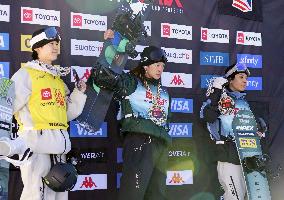 Snowboarding: Japan's Hirano wins men's halfpipe