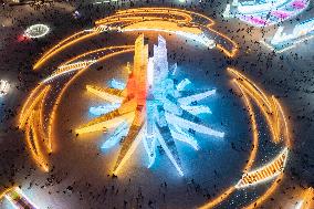 Ice-Snow World in Harbin - China