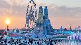 Ice-Snow World in Harbin - China