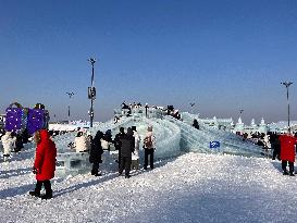 Ice-Snow World in Harbin - China