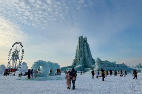 Ice-Snow World in Harbin - China