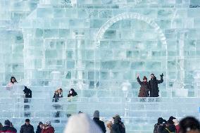 Ice-Snow World in Harbin - China