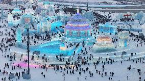 Ice-Snow World in Harbin - China