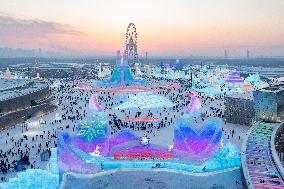 Ice-Snow World in Harbin - China