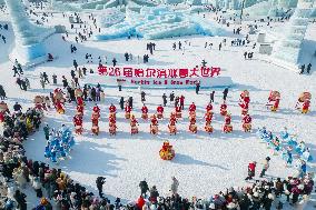 Ice-Snow World in Harbin - China