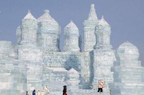 Ice-Snow World in Harbin - China