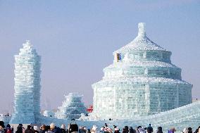 Ice-Snow World in Harbin - China