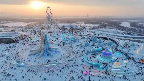 Ice-Snow World in Harbin - China