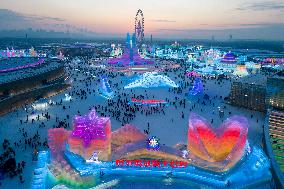 Ice-Snow World in Harbin - China