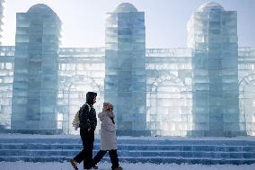 Ice-Snow World in Harbin - China