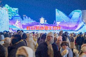 Ice-Snow World in Harbin - China