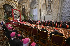 Papal Wishes To The Roman Curia - Vatican