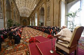 Papal Wishes To The Roman Curia - Vatican