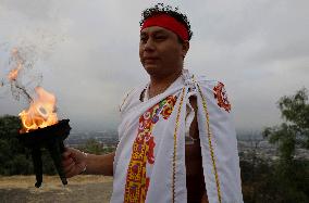 Dancers In Mexico Perform Pre-Hispanic Ceremony To Welcome Winter Solstice