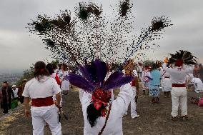 Dancers In Mexico Perform Pre-Hispanic Ceremony To Welcome Winter Solstice