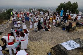 Dancers In Mexico Perform Pre-Hispanic Ceremony To Welcome Winter Solstice