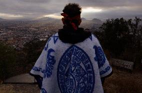 Dancers In Mexico Perform Pre-Hispanic Ceremony To Welcome Winter Solstice