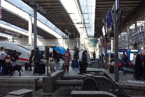 Trains At Munich Central Station